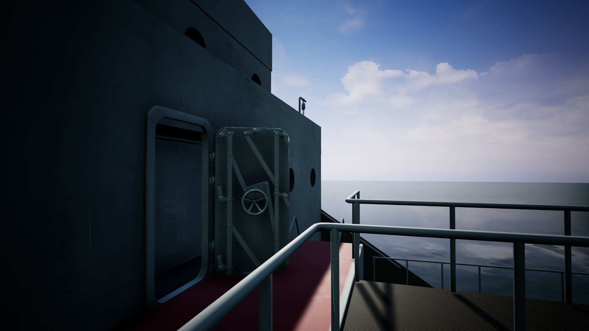 Tanker Ship Low-poly 3D model_11