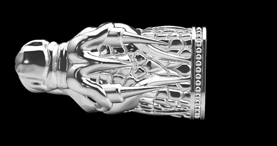 Bracelet ak5 Dragon  3D print model_17