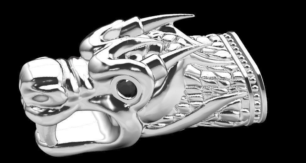 Bracelet ak5 Dragon  3D print model_16