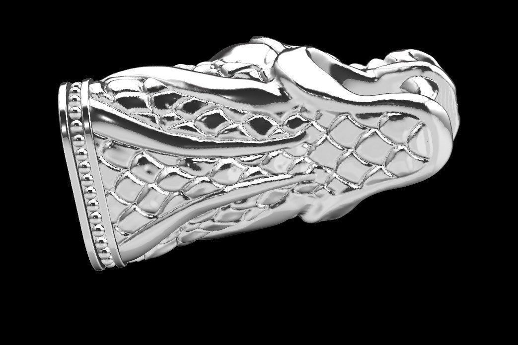 Bracelet ak5 Dragon  3D print model_15