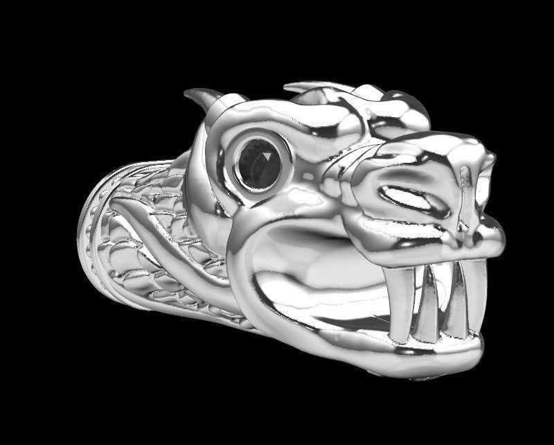 Bracelet ak5 Dragon  3D print model_14