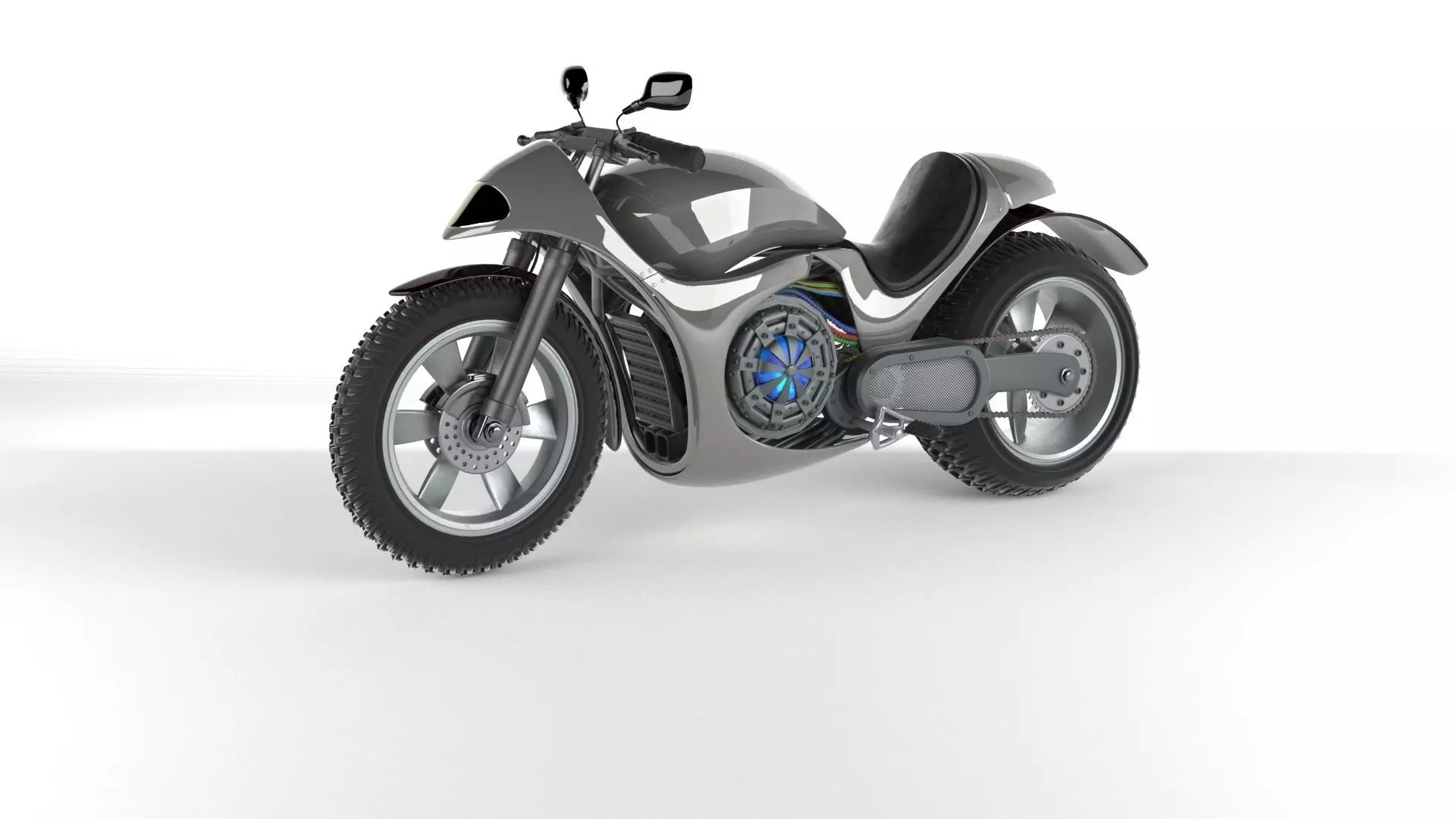 Motorcycle 3D model_0