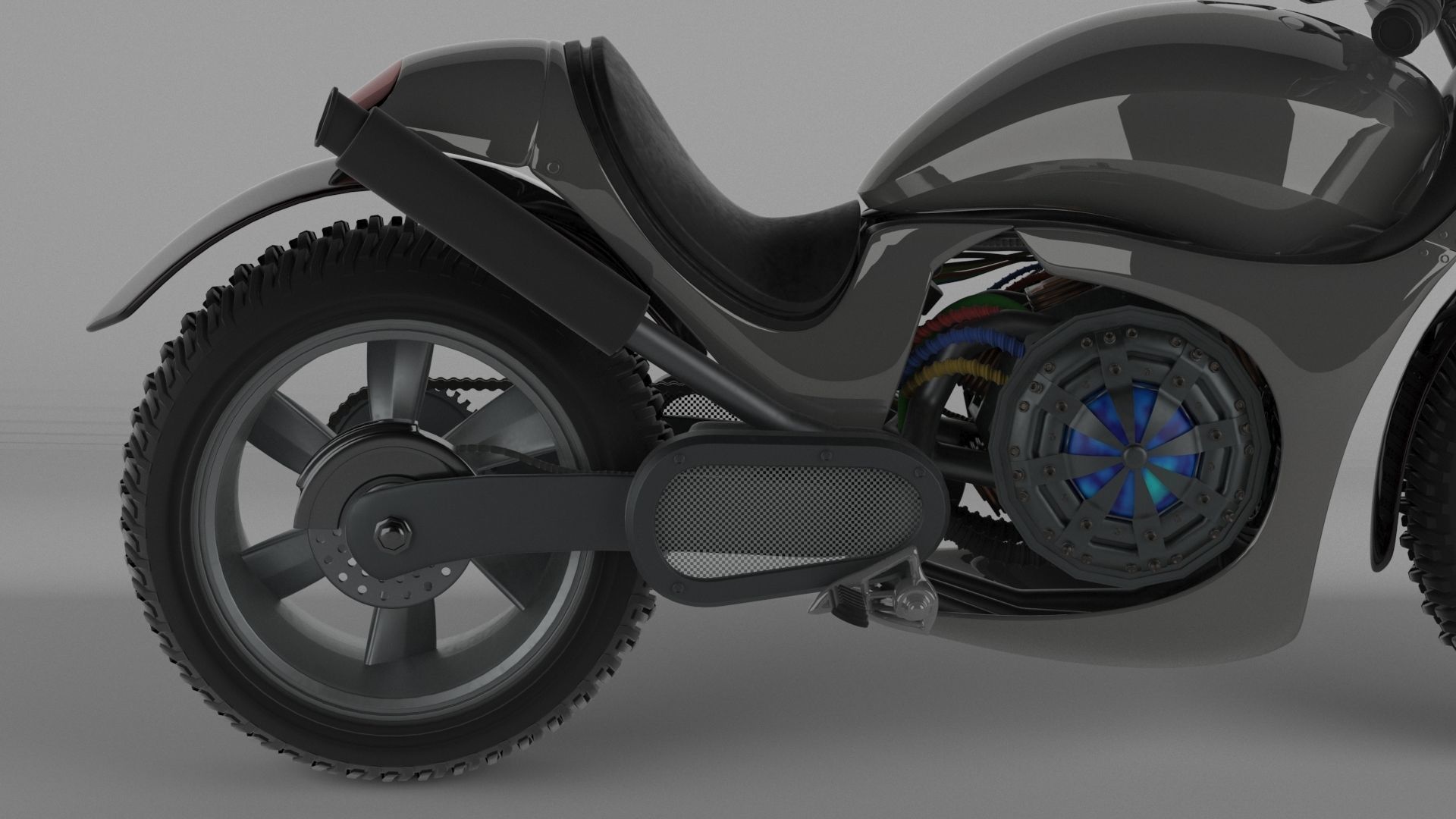 Motorcycle 3D model_6