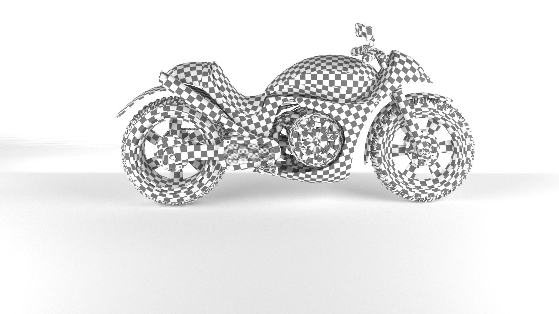 Motorcycle 3D model_14