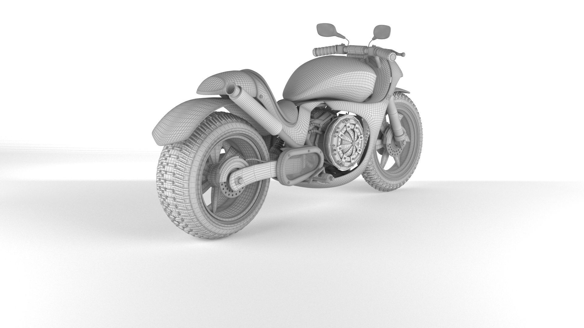Motorcycle 3D model_12