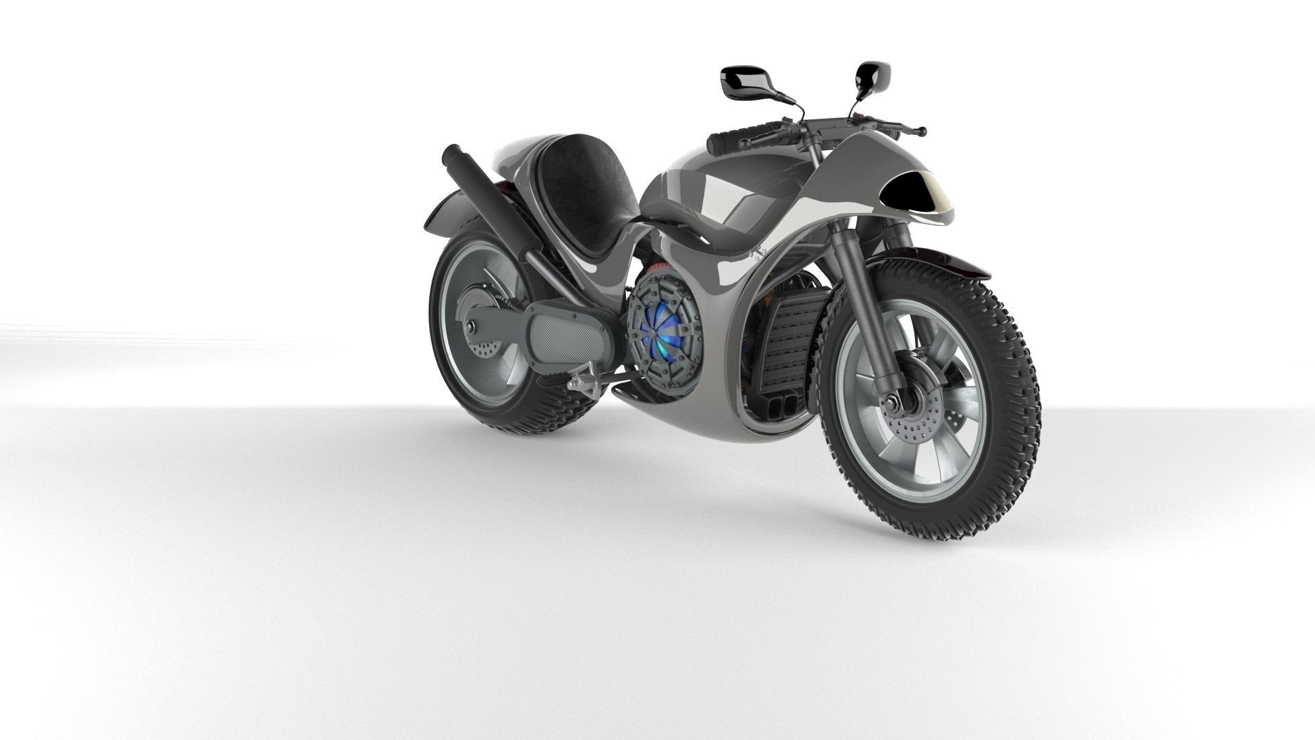 Motorcycle 3D model_1