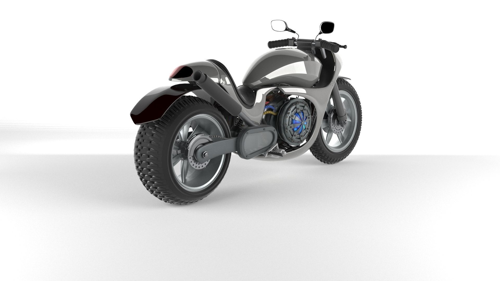Motorcycle 3D model_5