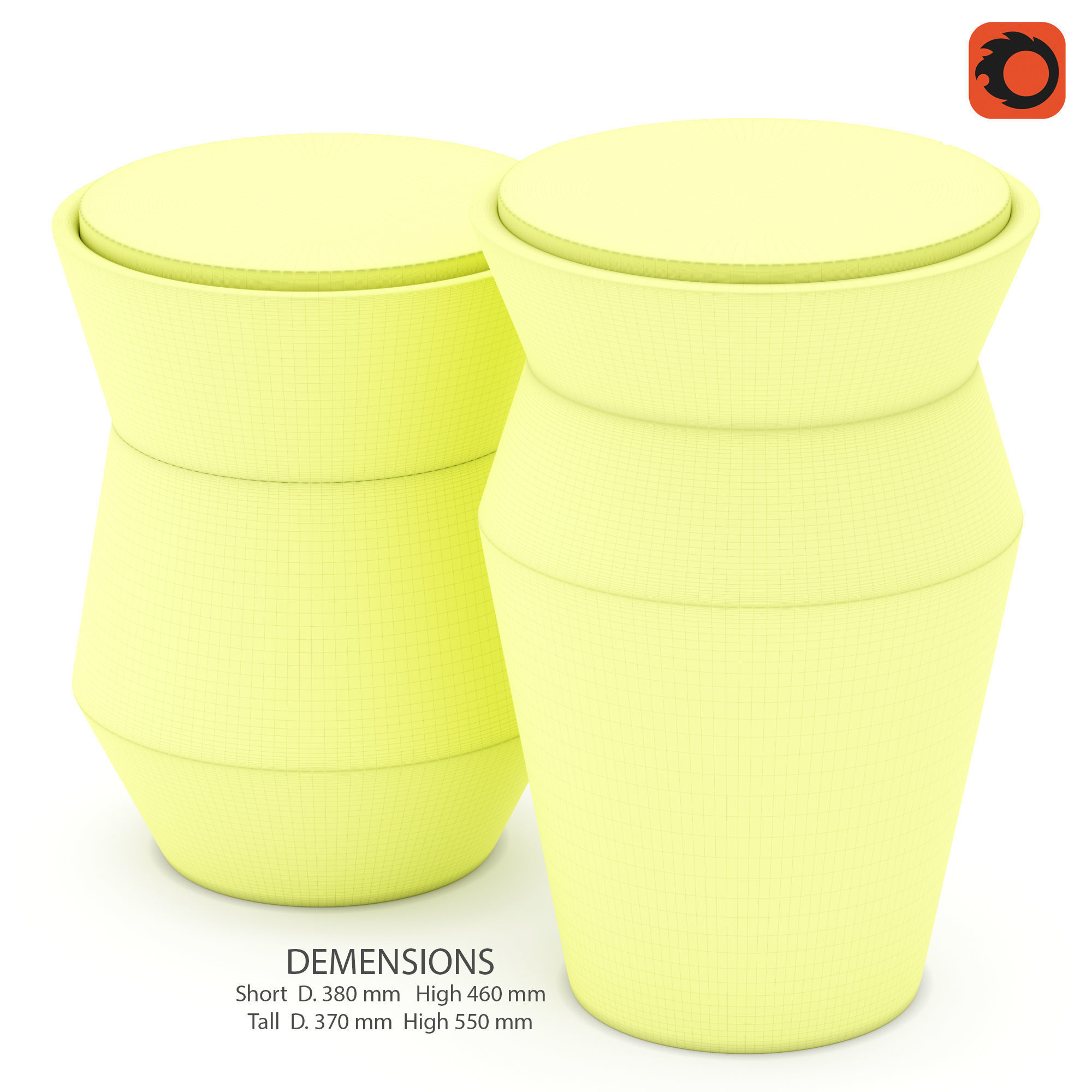 SANSON COFFEE TABLE 3D model_1