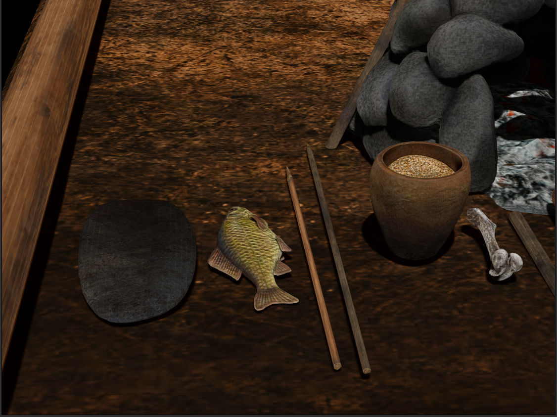 STONE OVEN PBR Game Ready Asset Low-poly 3D model_21