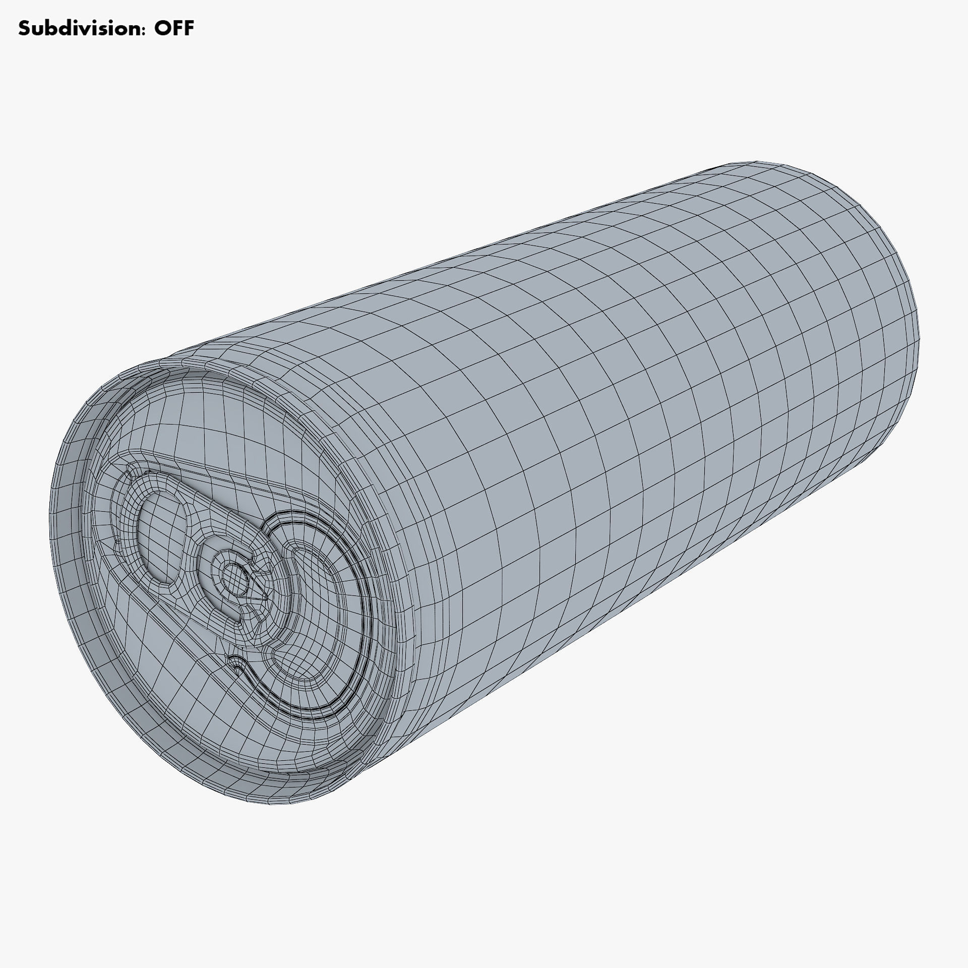 Aluminum Slim Can 250ml v 2 3D model_20