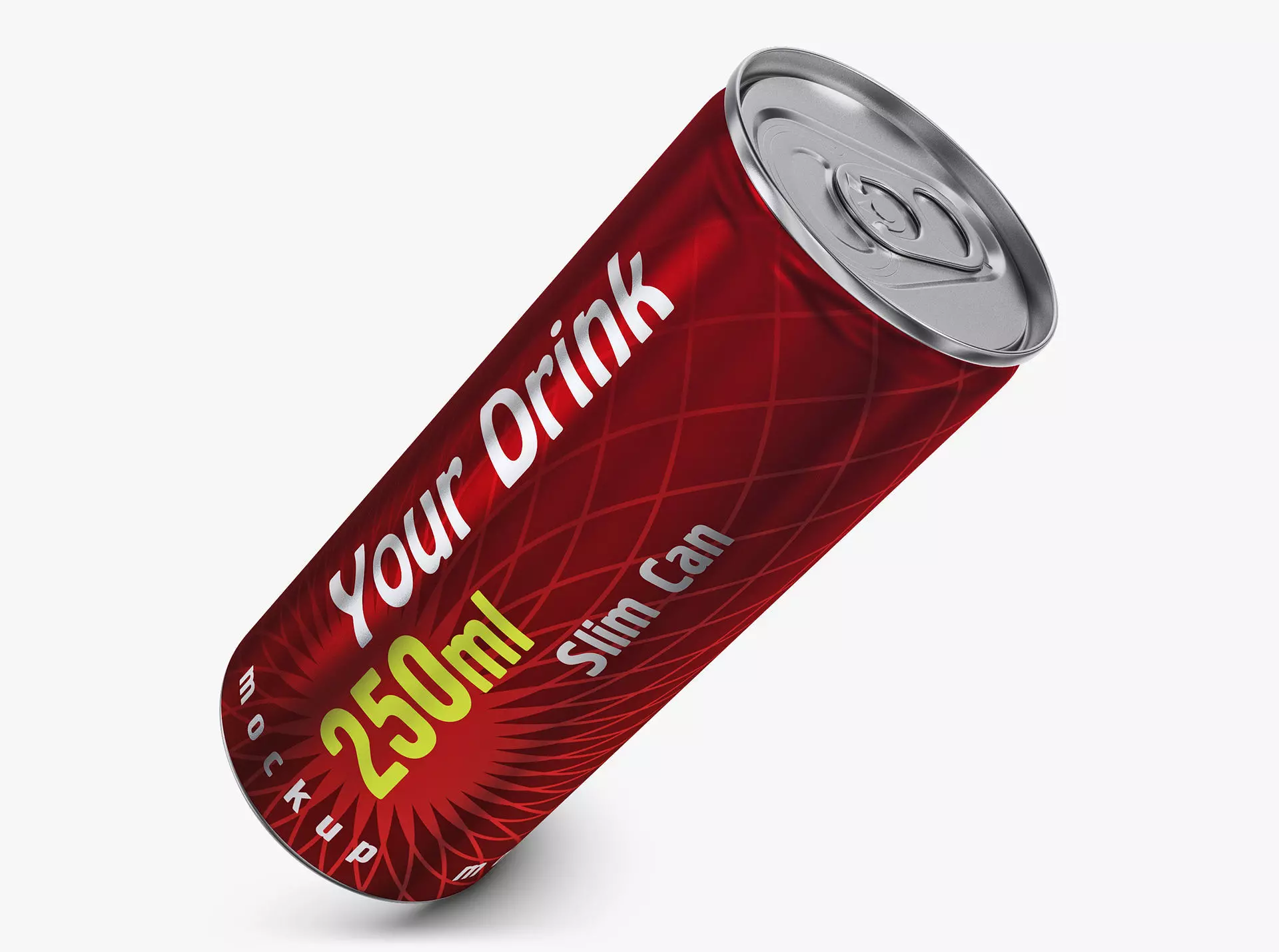 Aluminum Slim Can 250ml v 2 3D model_0