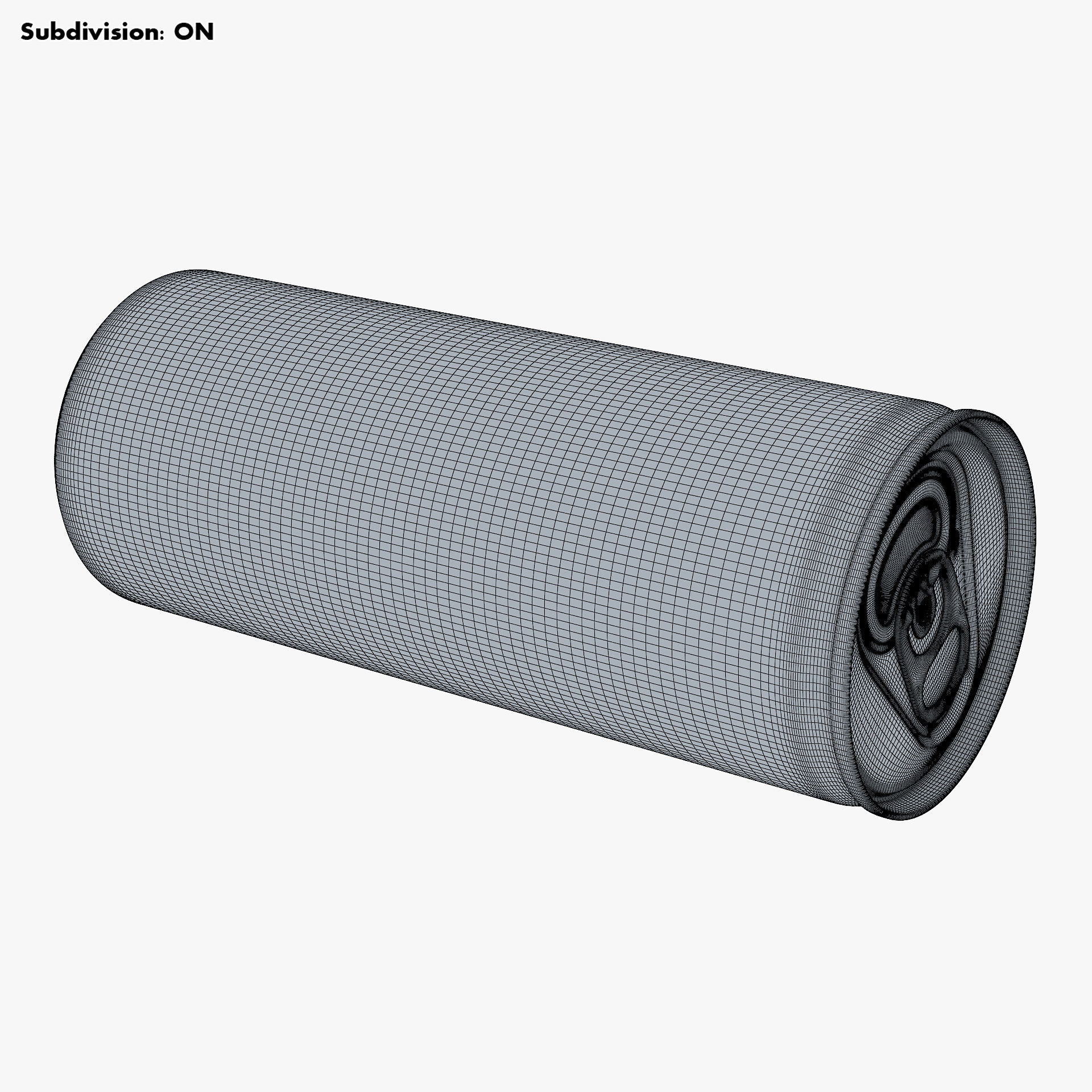 Aluminum Slim Can 250ml v 2 3D model_17