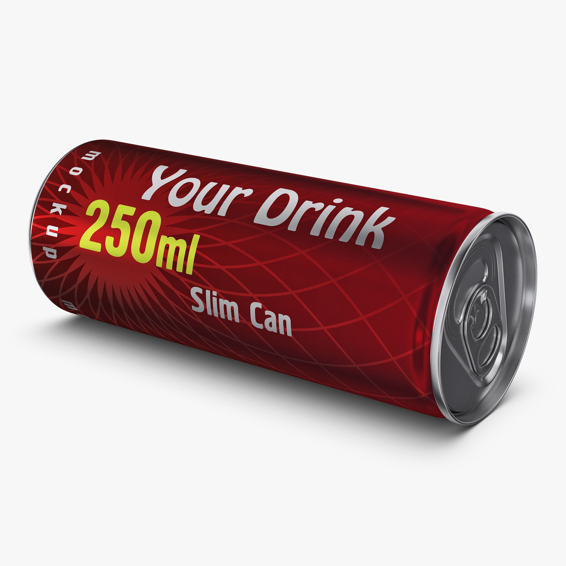 Aluminum Slim Can 250ml v 2 3D model_4