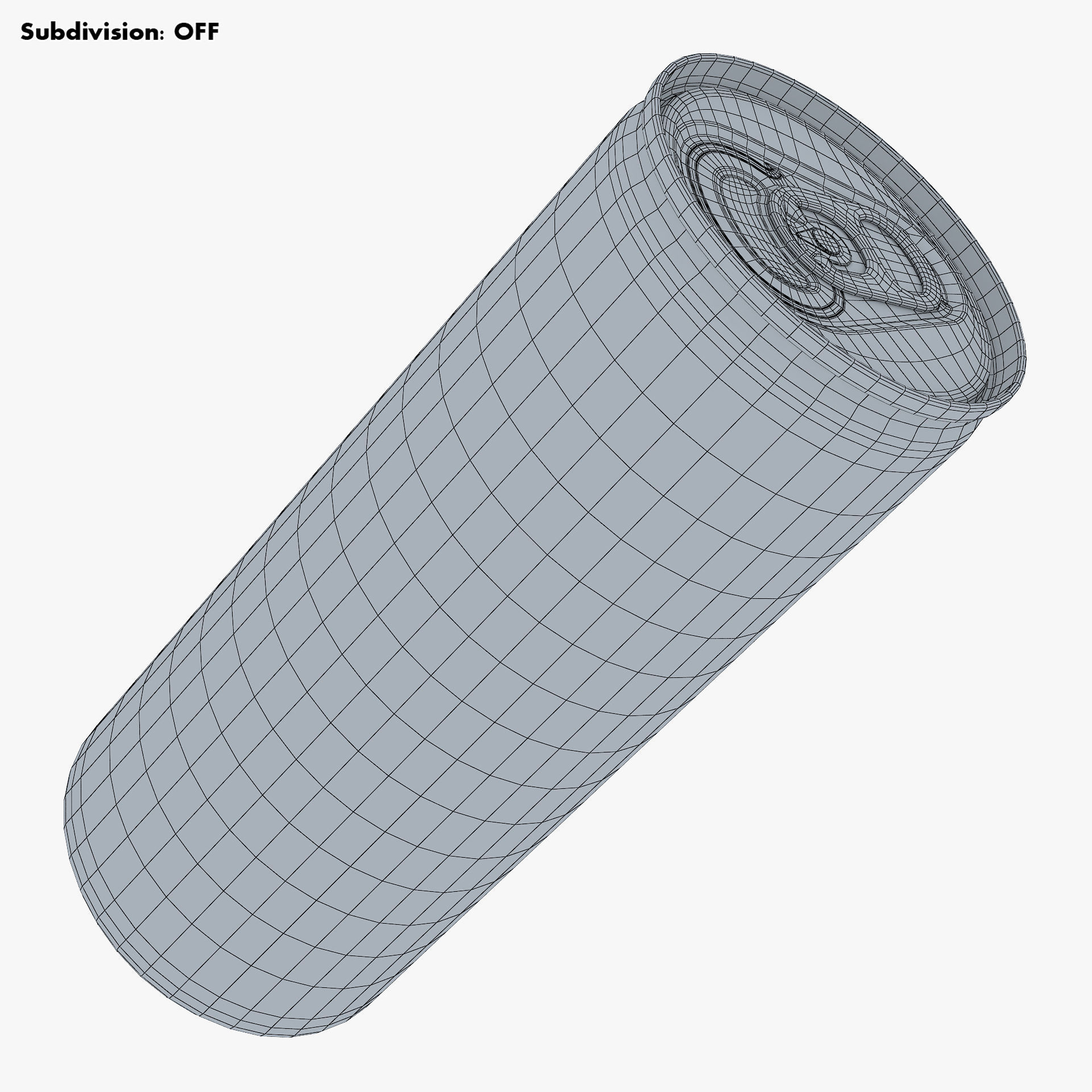 Aluminum Slim Can 250ml v 2 3D model_10