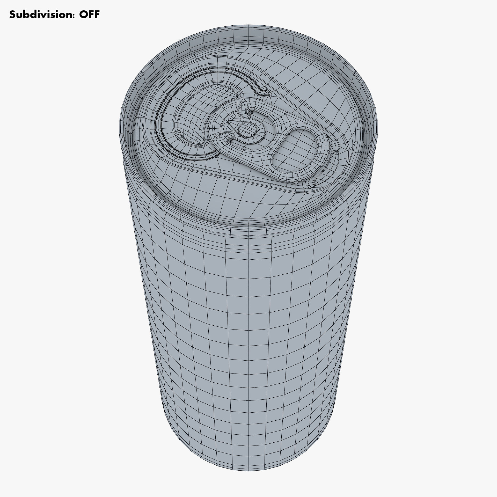 Aluminum Slim Can 250ml v 2 3D model_14