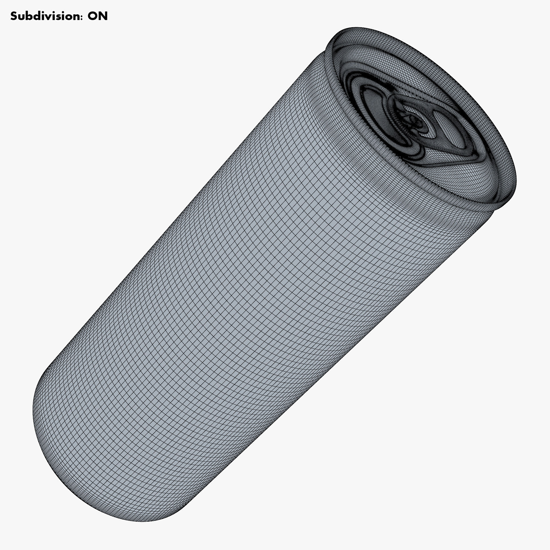 Aluminum Slim Can 250ml v 2 3D model_9