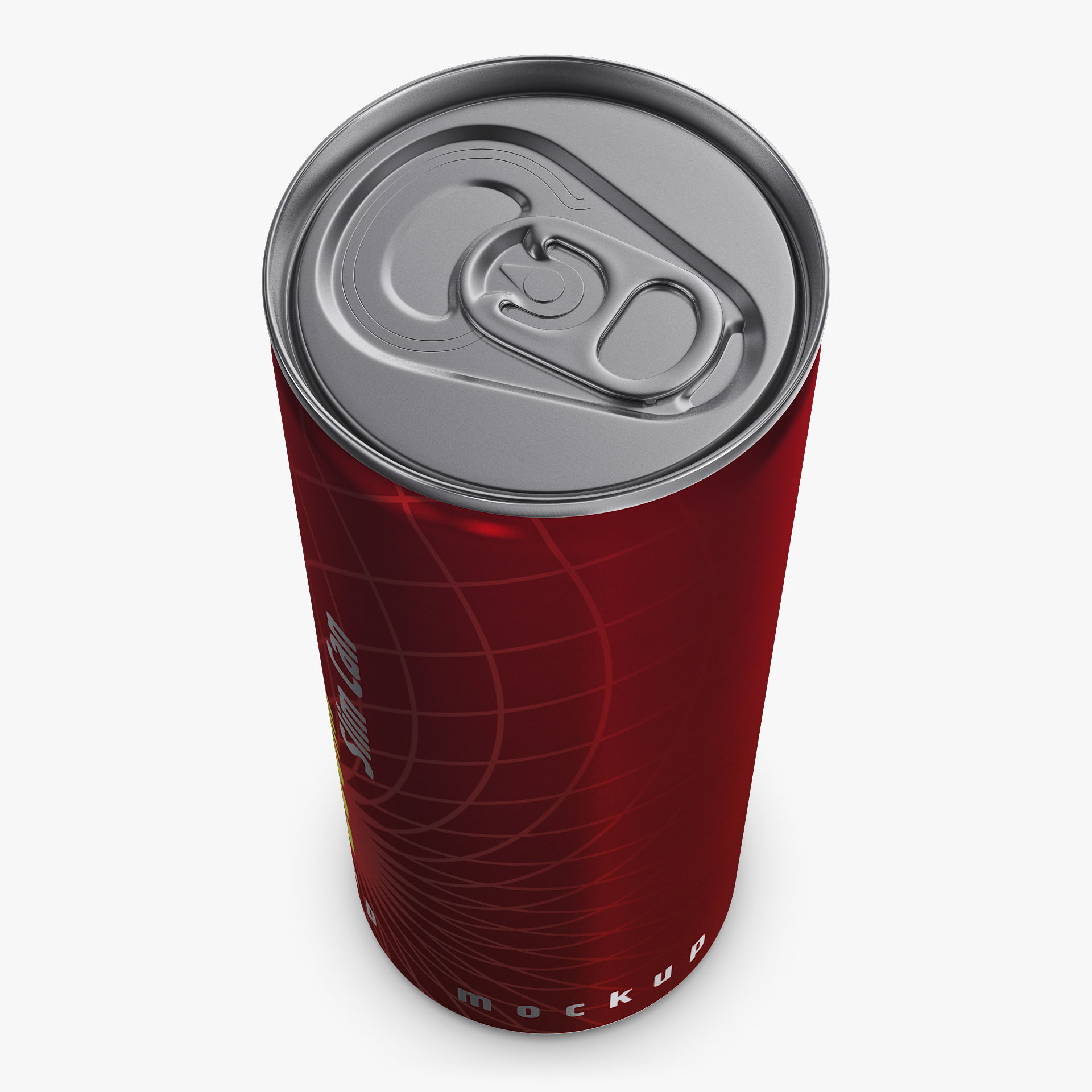 Aluminum Slim Can 250ml v 2 3D model_2