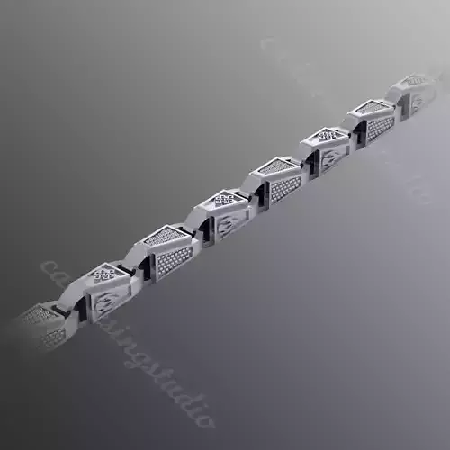 Bracelet ak4 3D print model