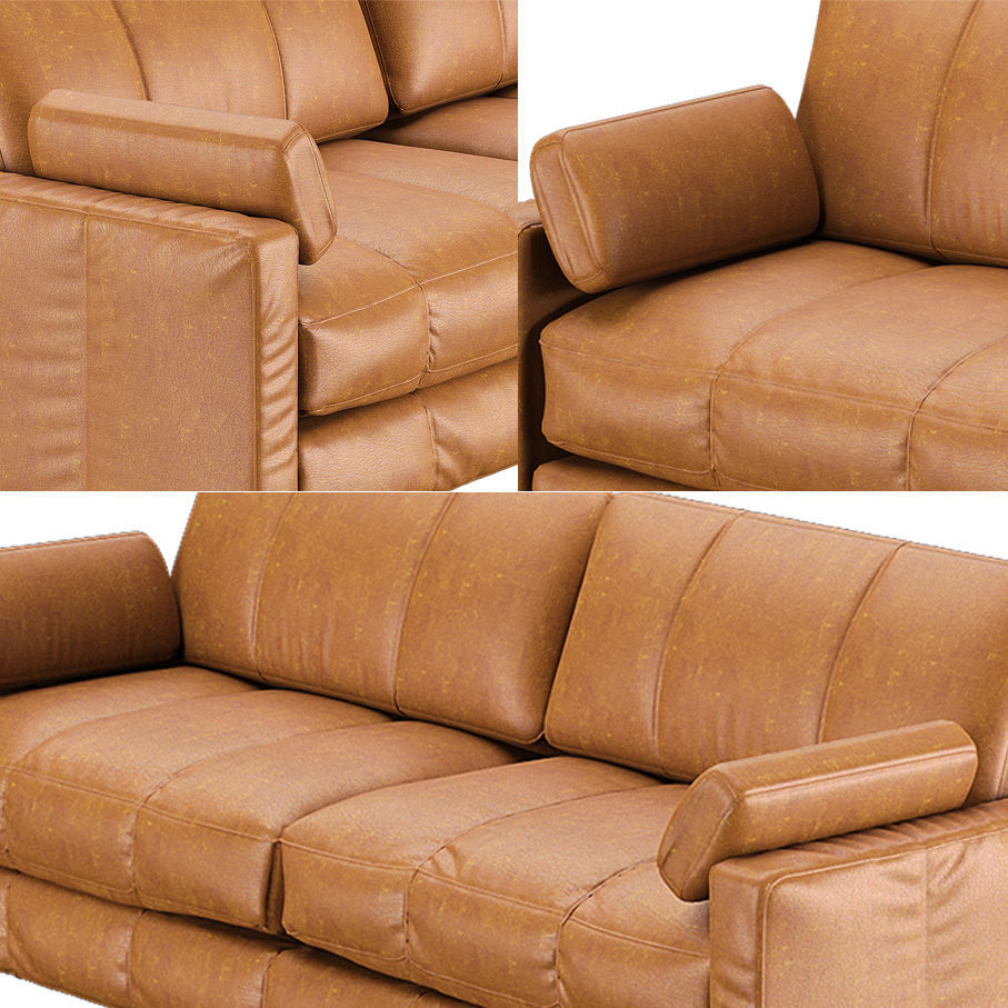 Trafton Leather Sofa by Best Home Furnishings 3D model CGTrader