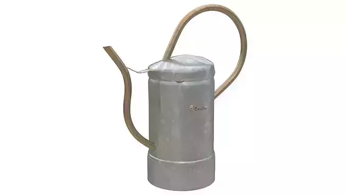 Metalic water can 3D model