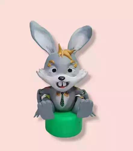 Bunny Rabbit Chingle 3D print model