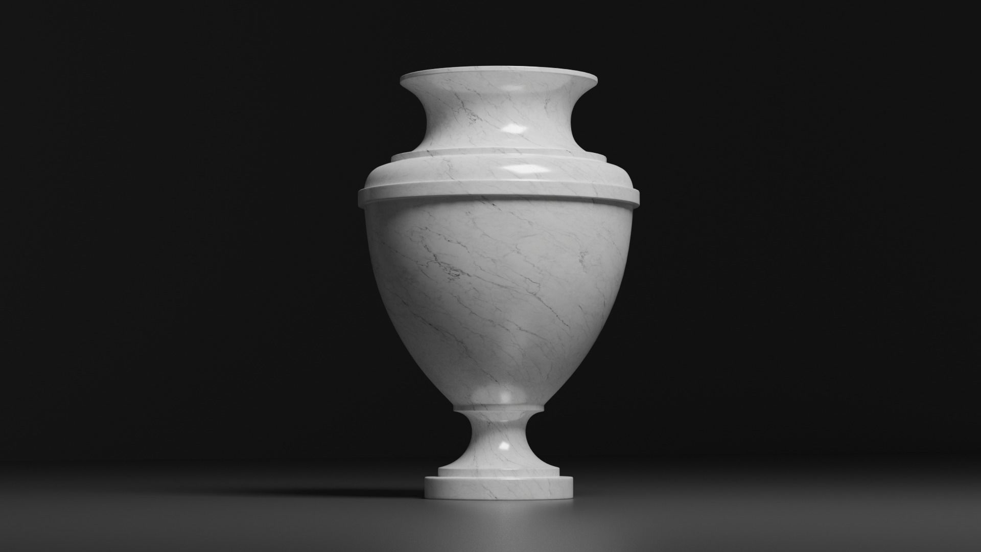 Garden vase 3D model_5