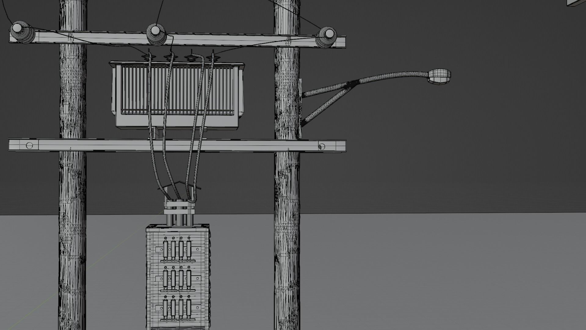  City assets pre-post apocalyps 3D model_17