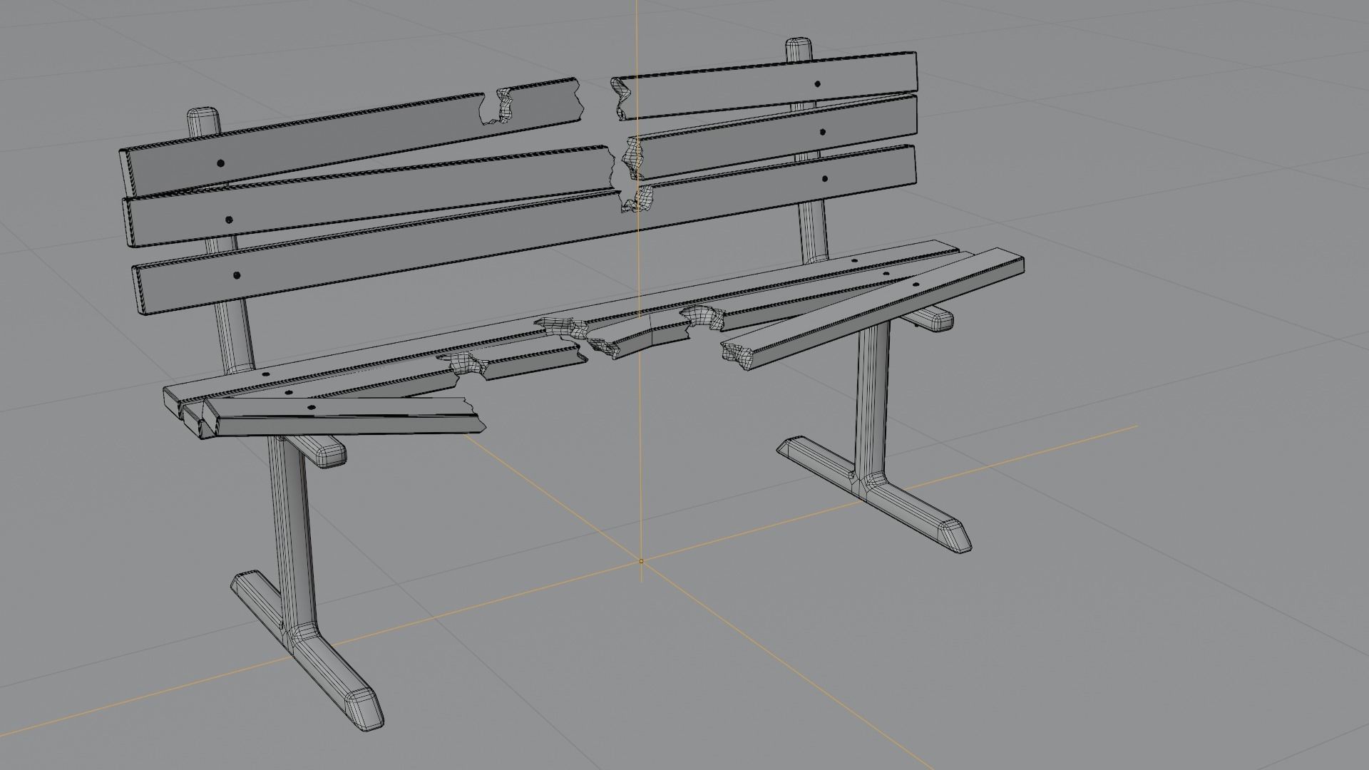  City assets pre-post apocalyps 3D model_30