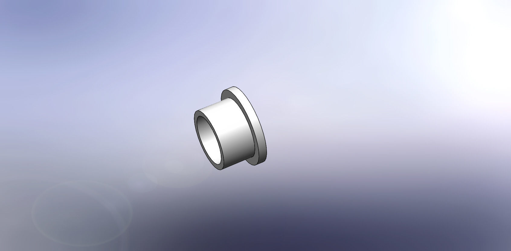 pneumatic cylinder 3D print model_11