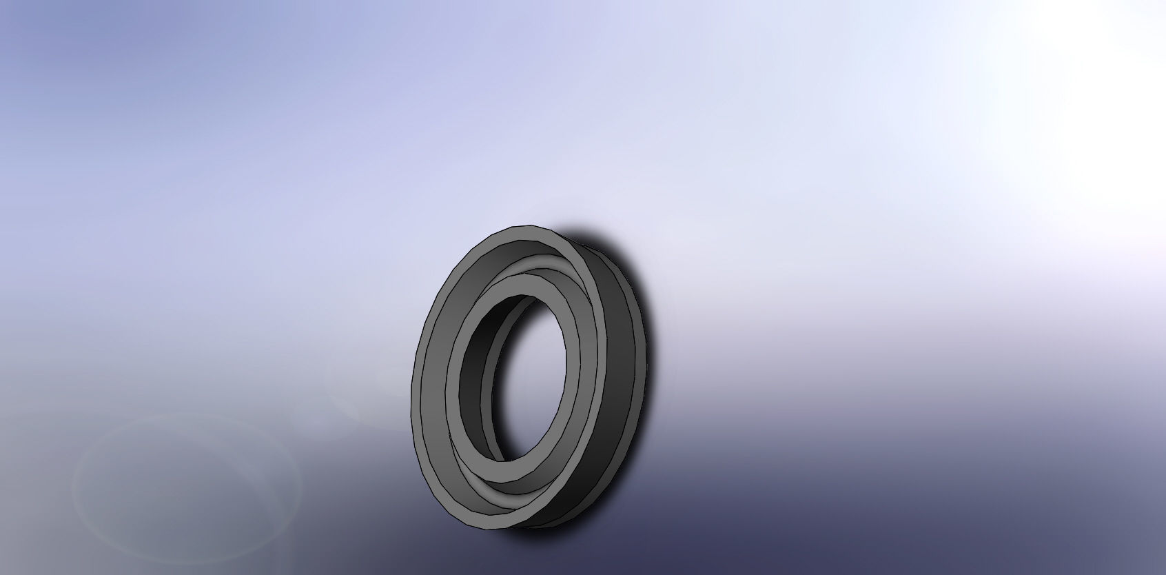 pneumatic cylinder 3D print model_21