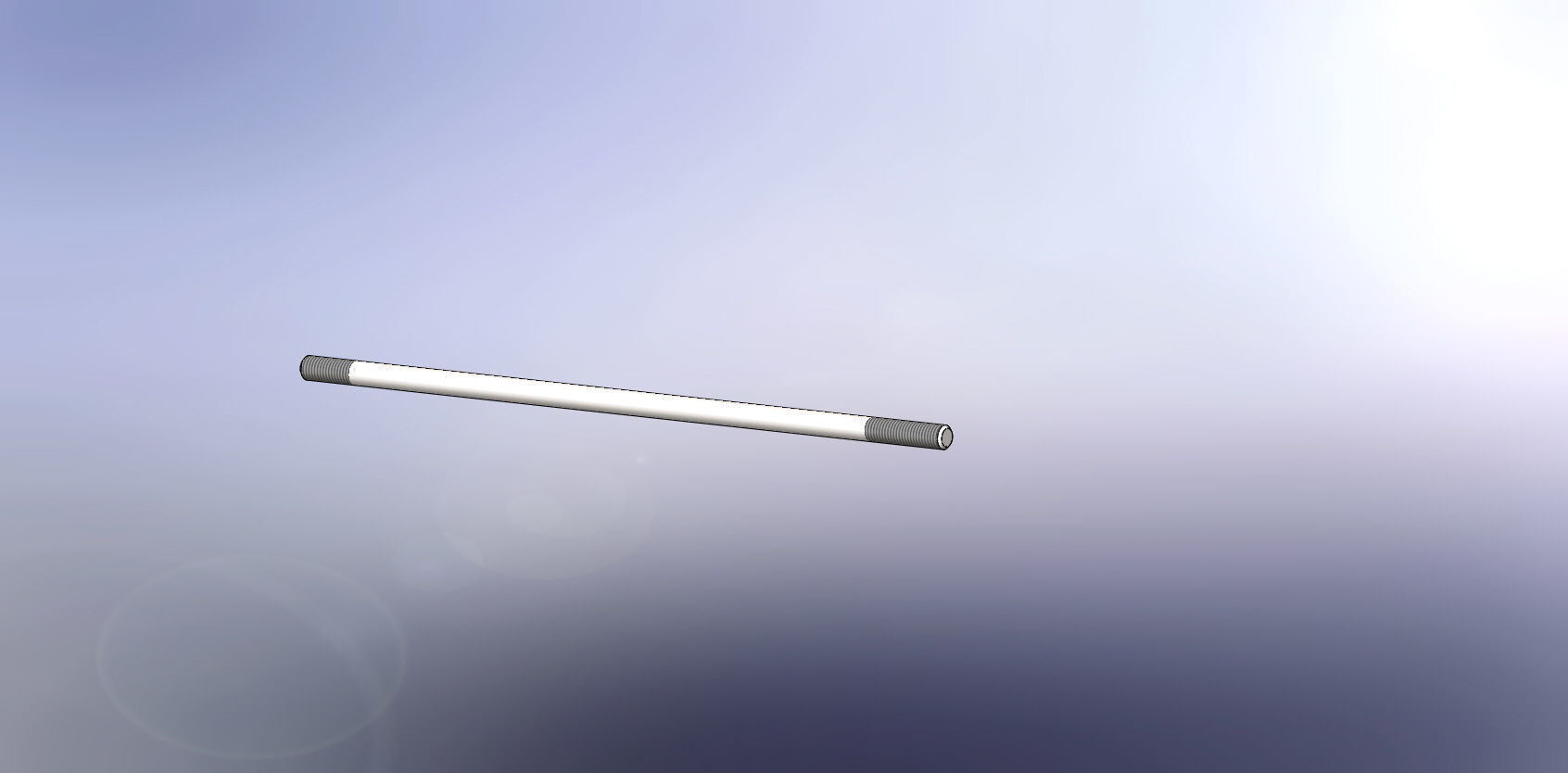 pneumatic cylinder 3D print model_13