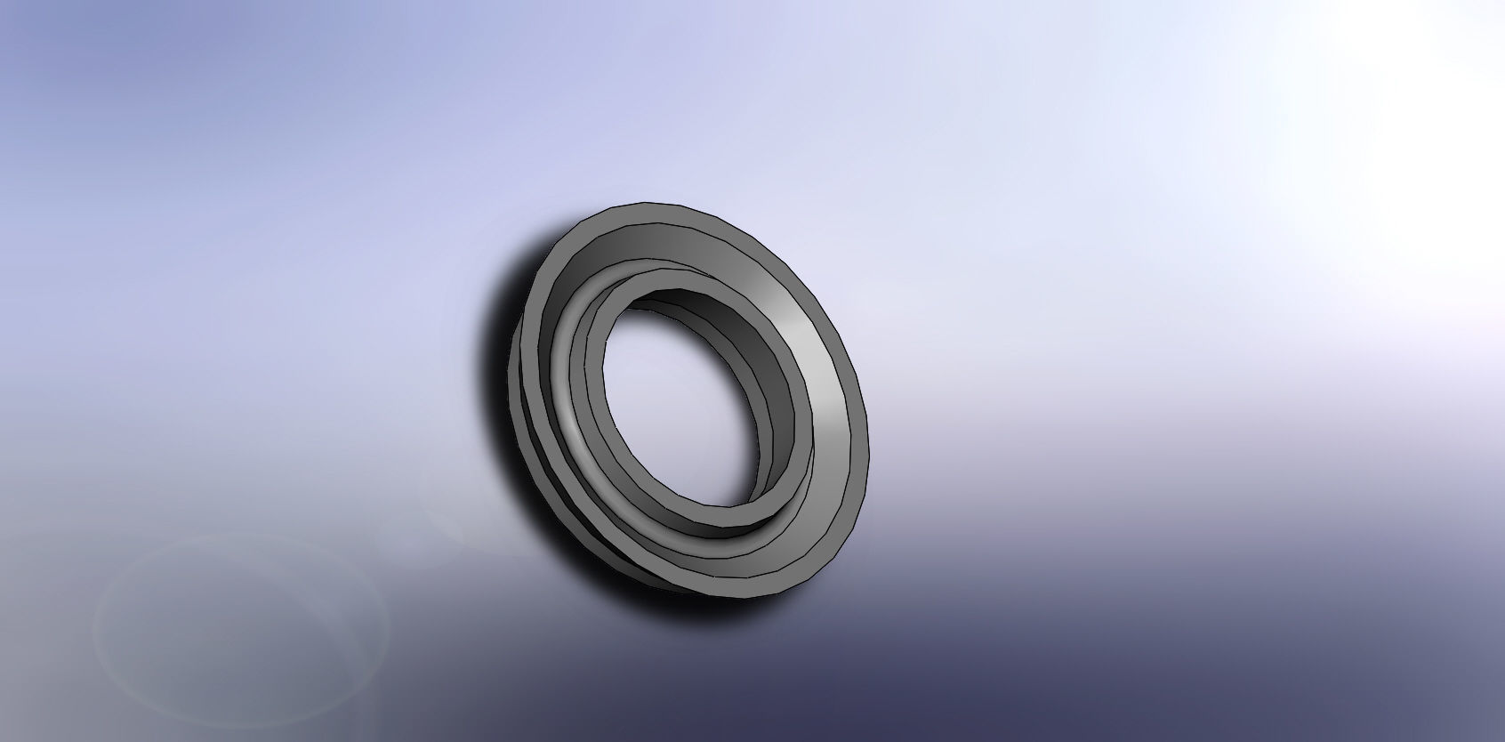 pneumatic cylinder 3D print model_18