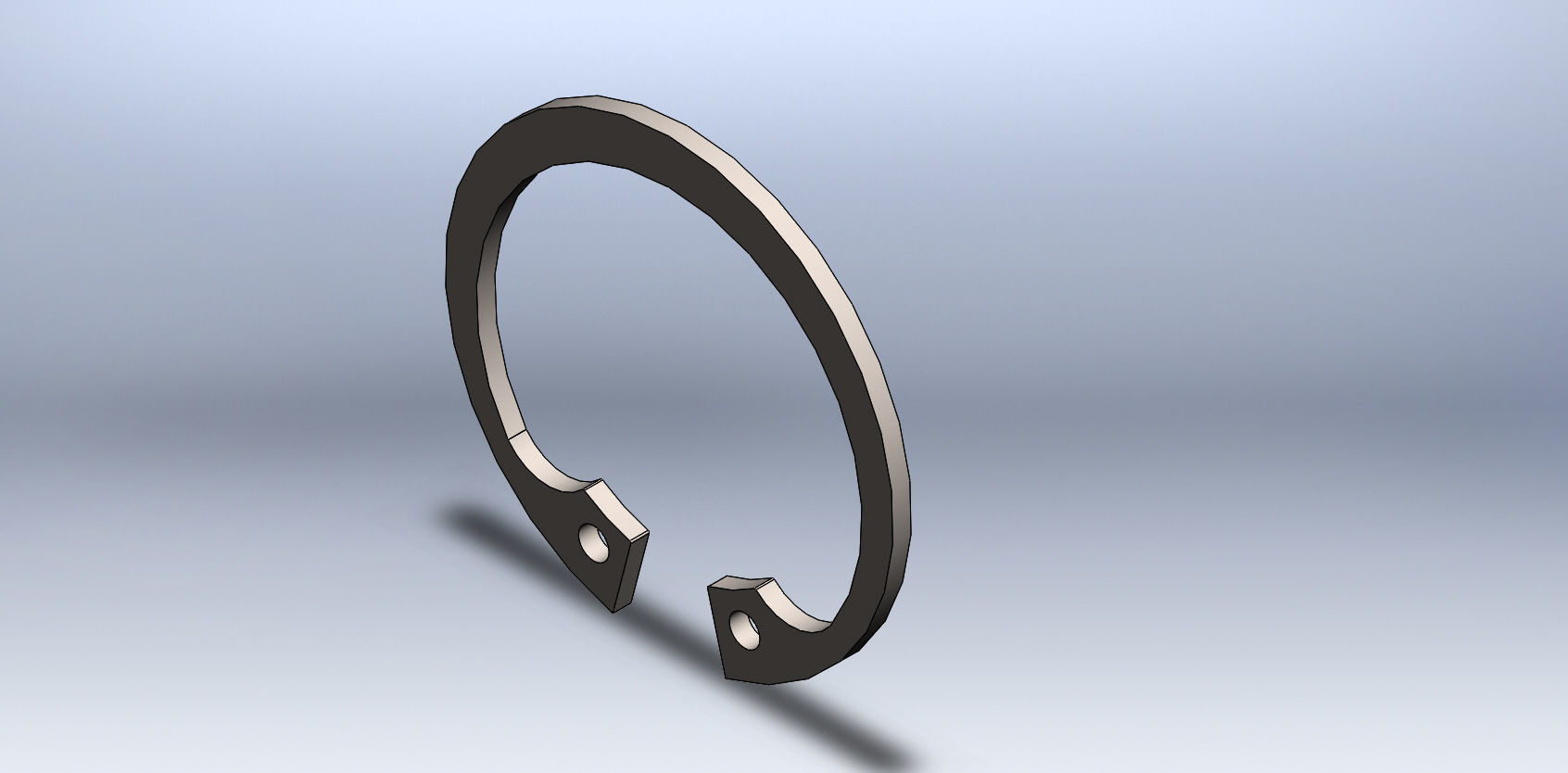 pneumatic cylinder 3D print model_3