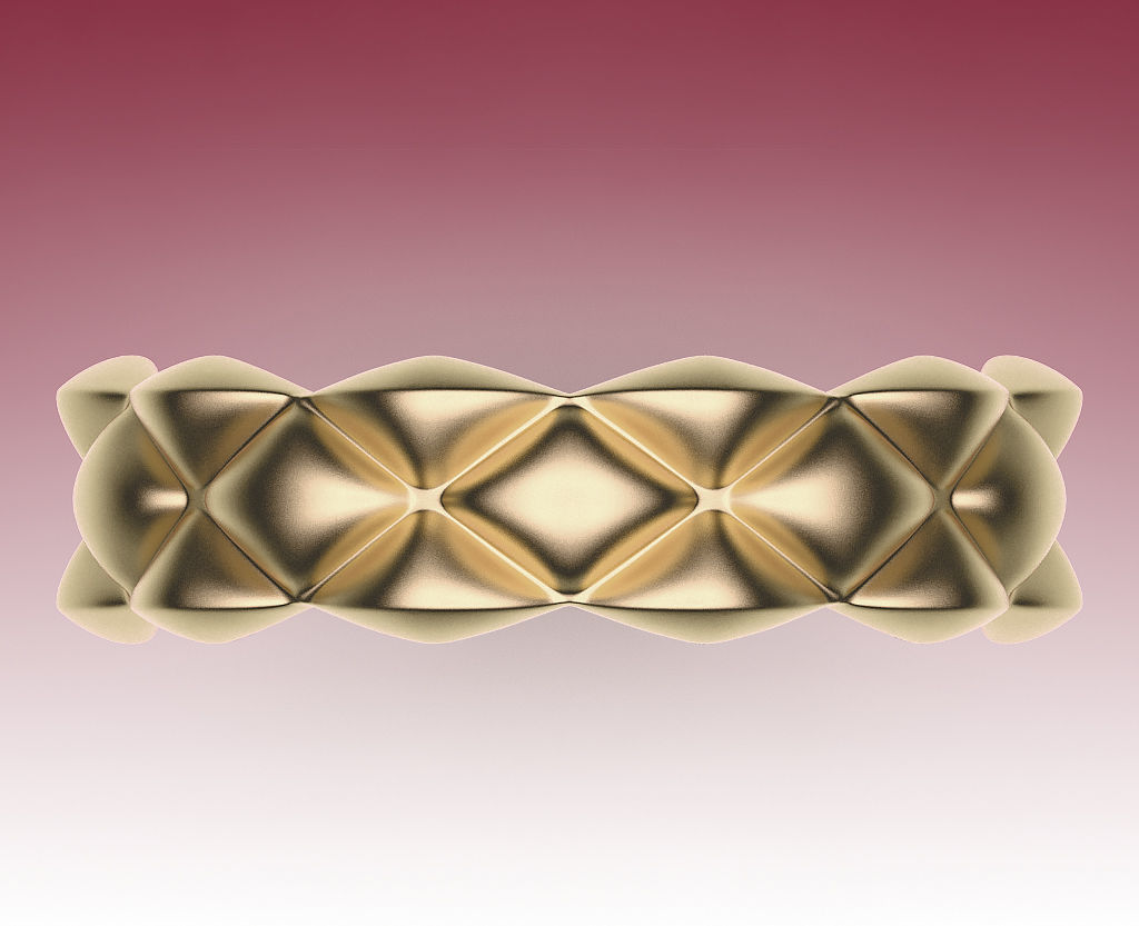 Ring Quatro 3D print model_2