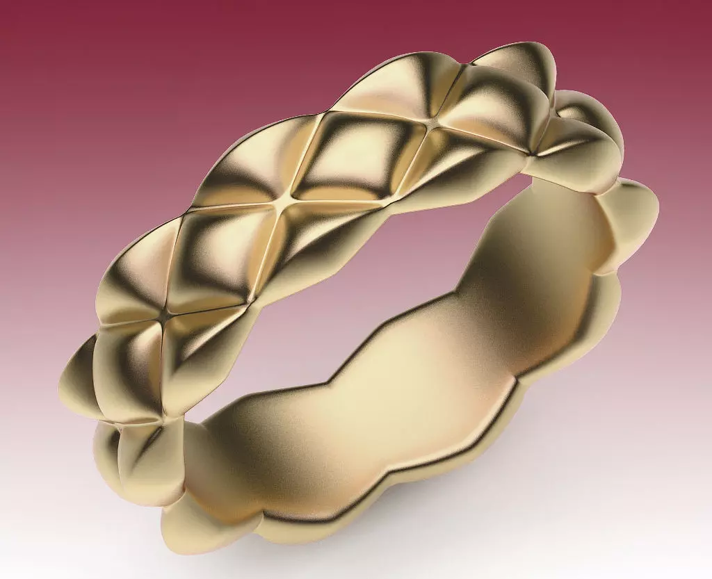 Ring Quatro 3D print model_0