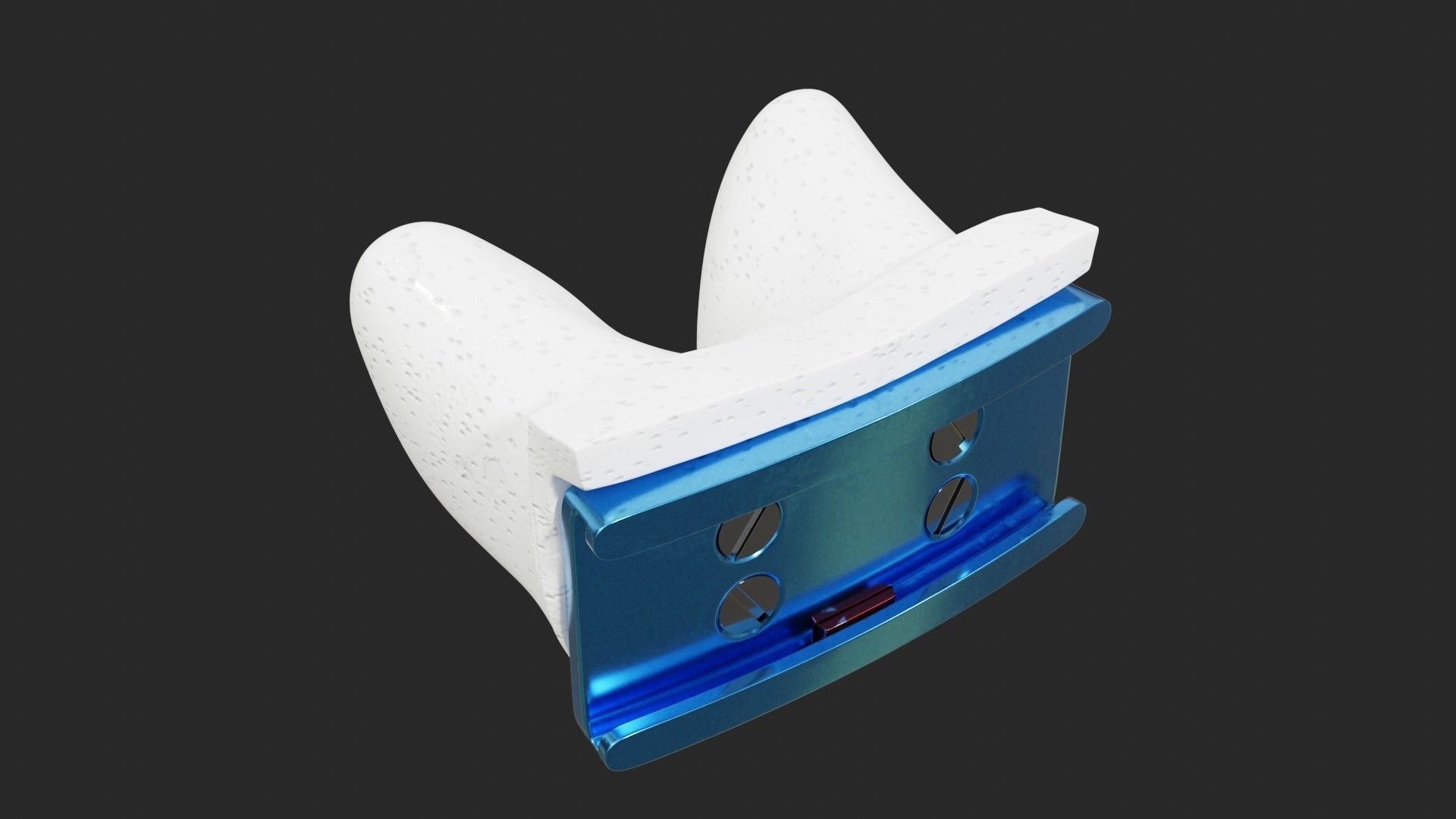 NASA Apollo 11 Astronaut Bubble Helmet 3D model_12