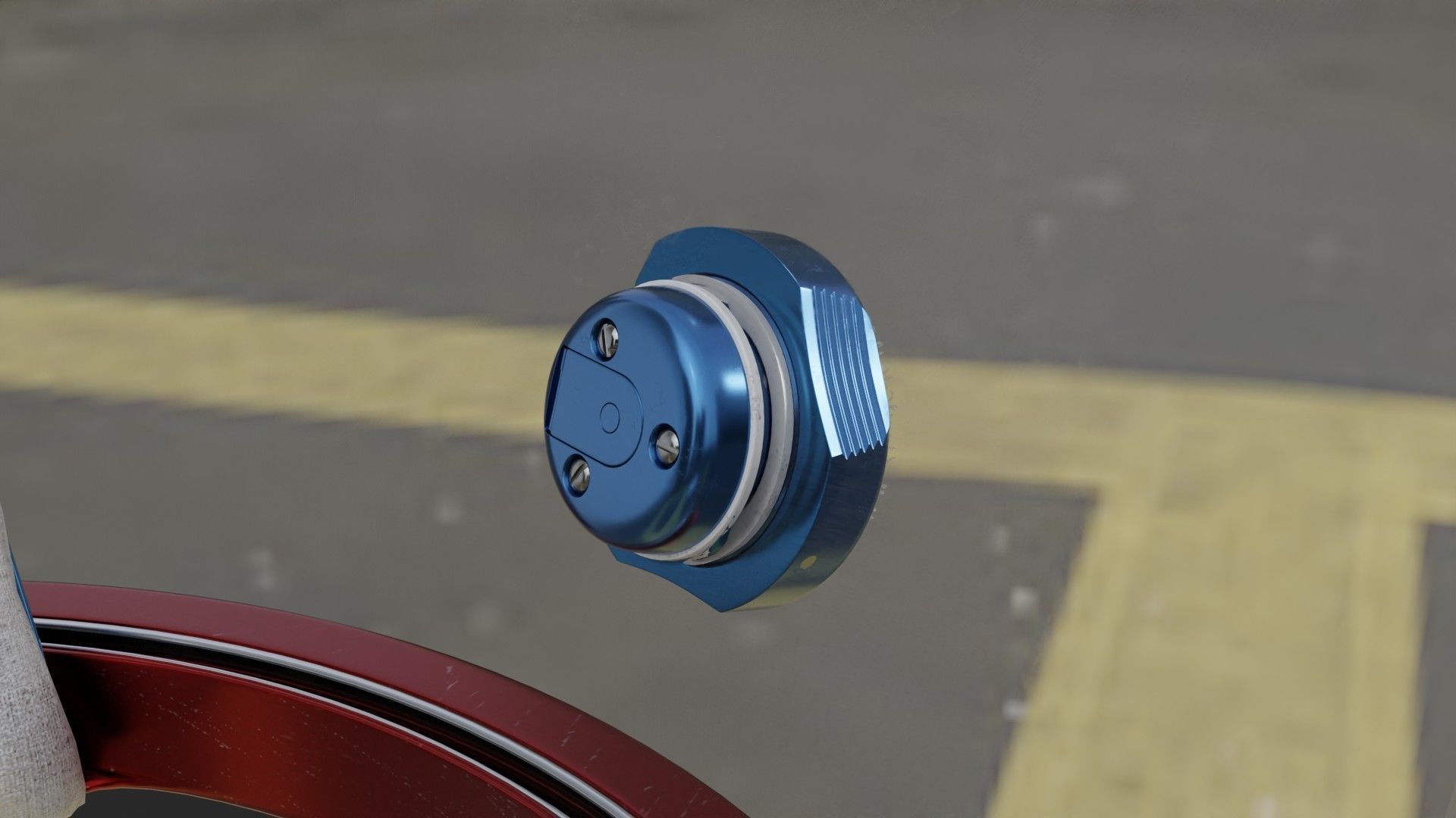 NASA Apollo 11 Astronaut Bubble Helmet 3D model_8