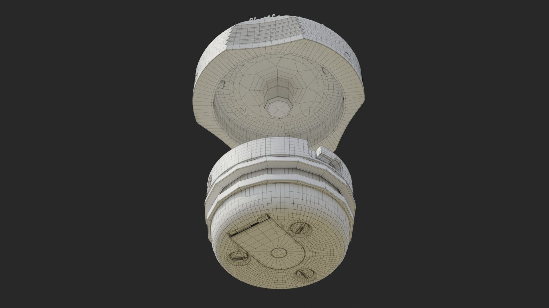 NASA Apollo 11 Astronaut Bubble Helmet 3D model_29