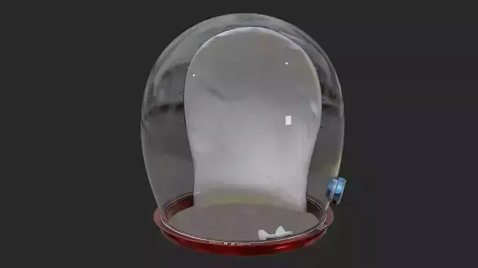 NASA Apollo 11 Astronaut Bubble Helmet 3D model