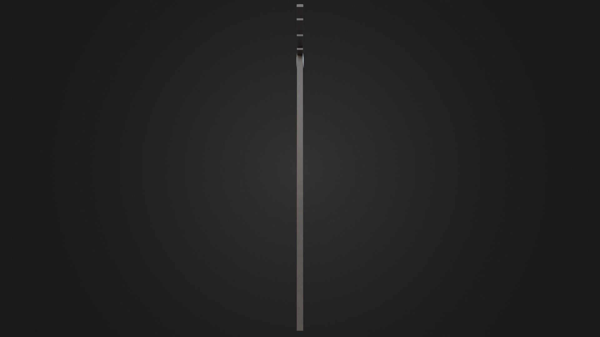 Street Light 21 Low-poly 3D model_10