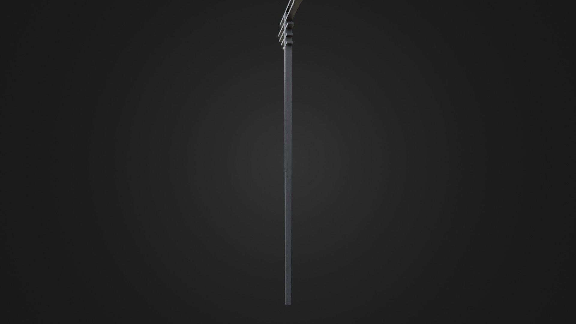 Street Light 21 Low-poly 3D model_31