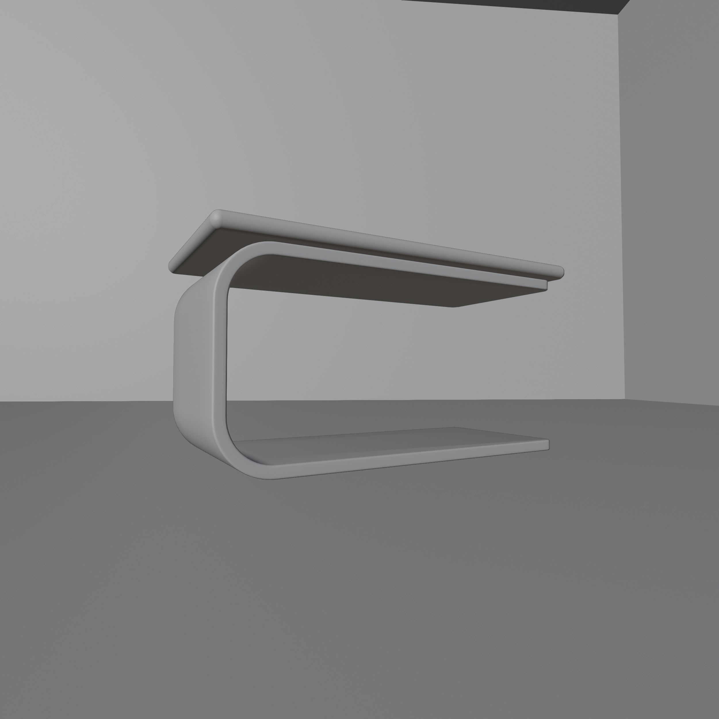 Smart Table 01 Low-poly 3D model_25