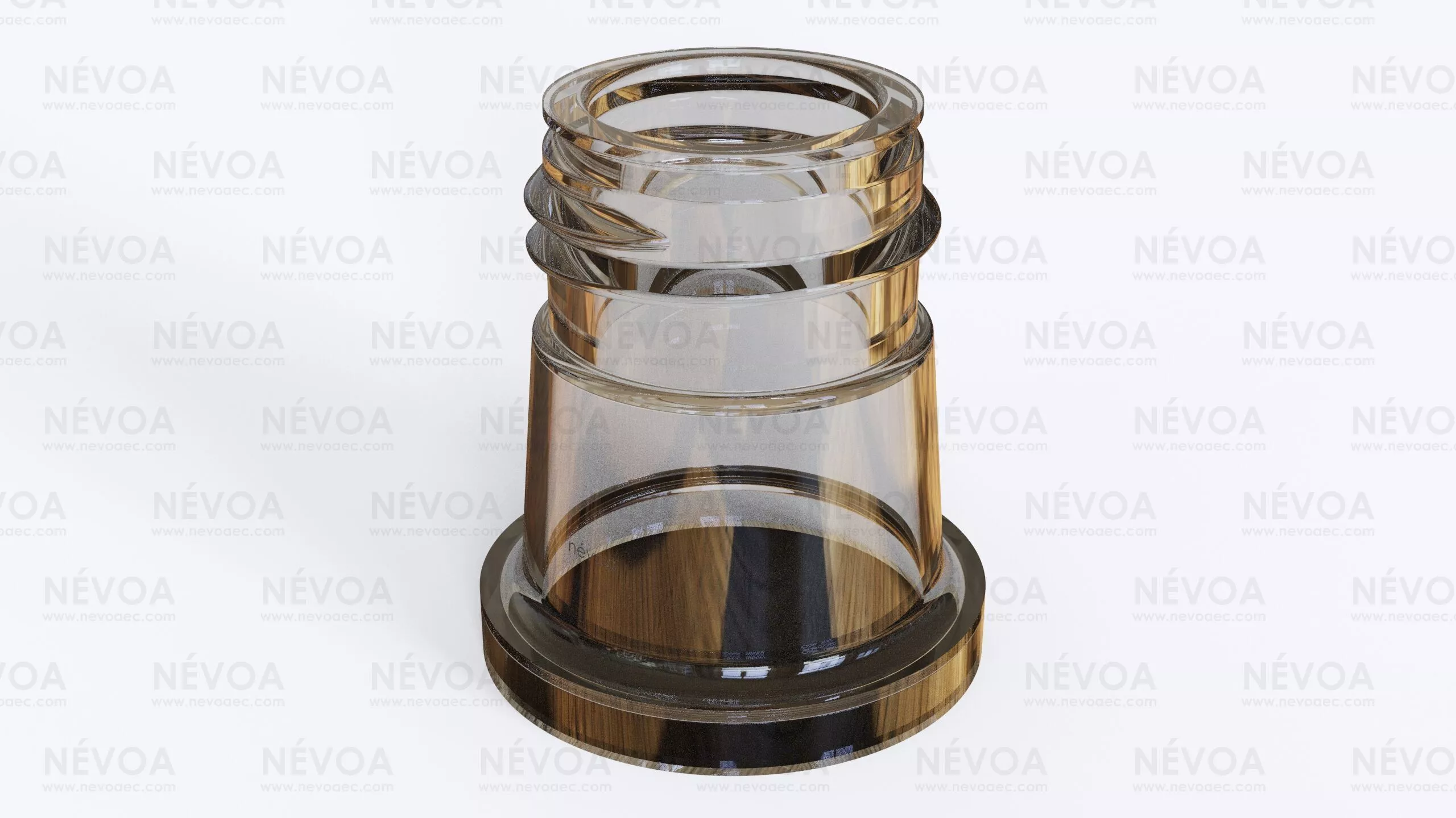 Neck finish - SP 110 - 28 - voluntary standard 3D model
