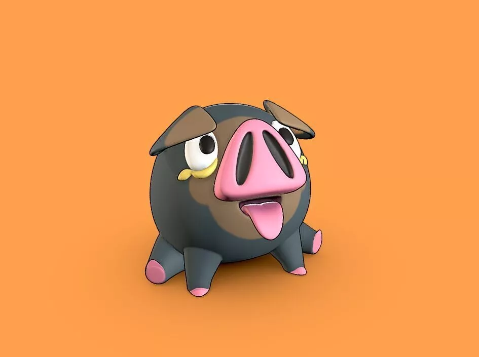 Lechonk - 3D print cat 3D print model