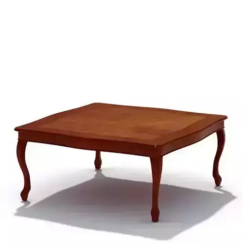 Classic Stained Wooden Coffee Table