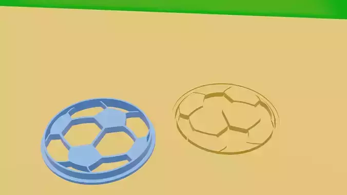 Soccer Ball Cookie Cutter