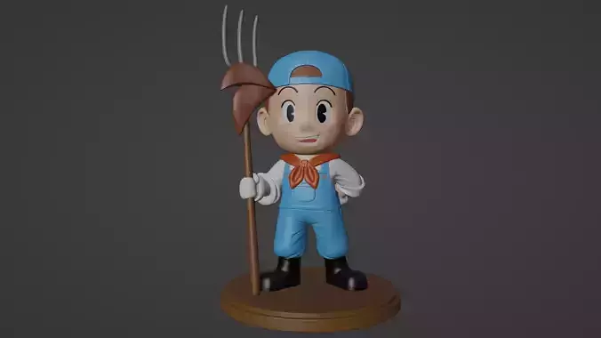 Game Character - 3D Printing Models 3D model