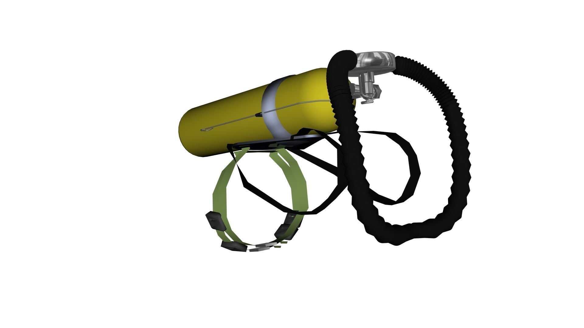 DIVING EQUIPMENT 3D model_4