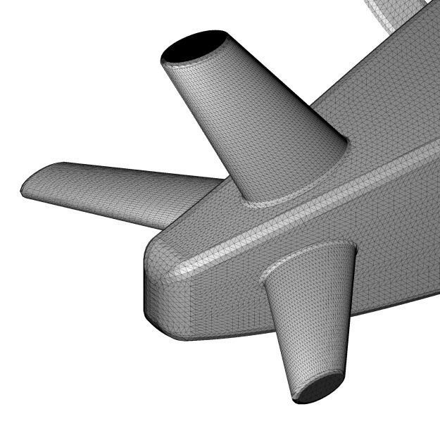 Wooden Aircraft Toy 3D model_6