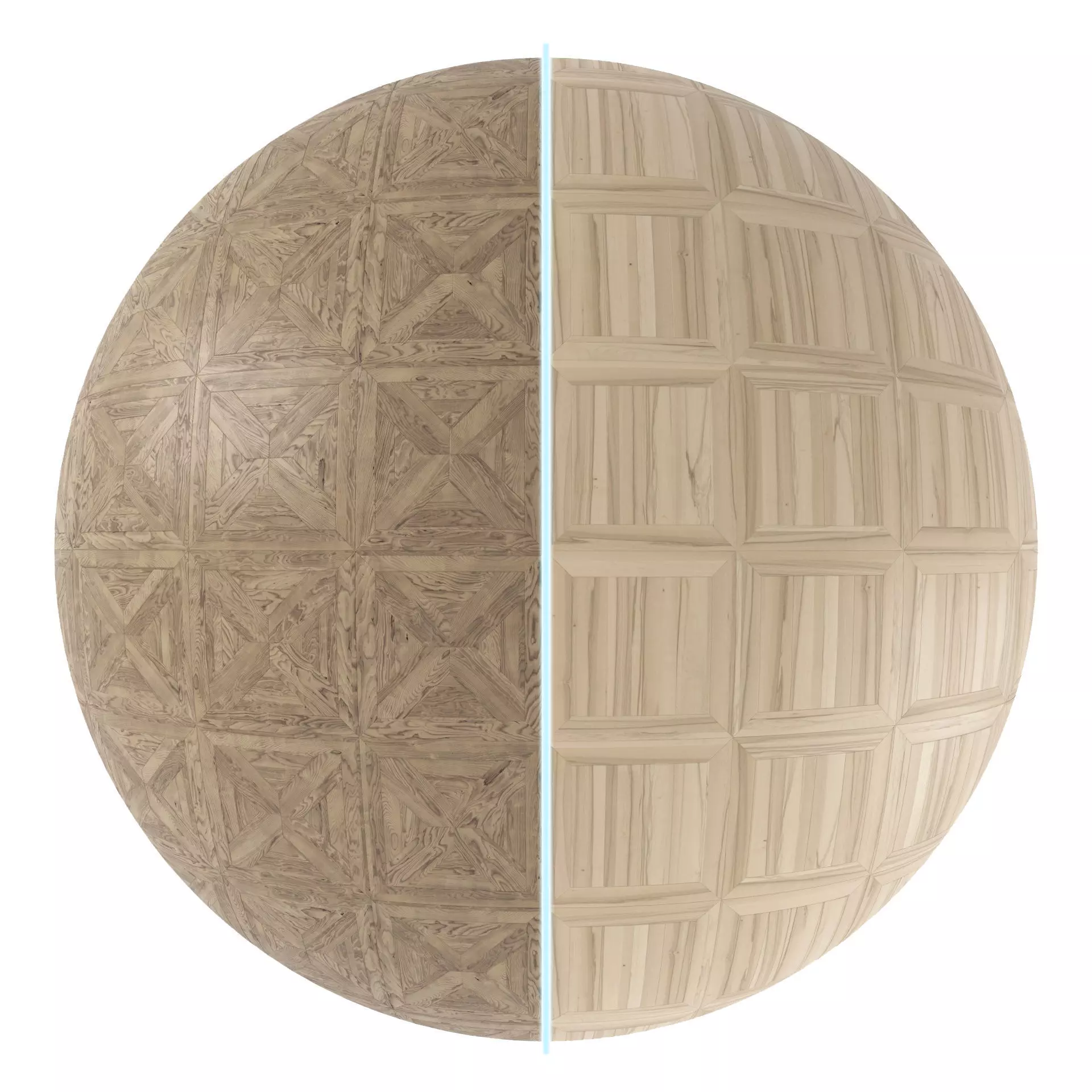 Parquet - Laminate - Wooden floor 2 in 1 3D model_0